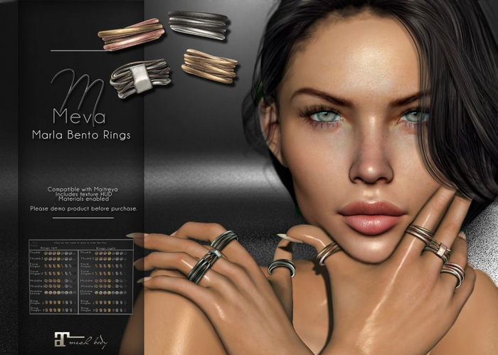 Meva Marla Bento Rings Box [Wear Me]