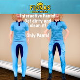 FKW - Riding Pants Rebirth - get dirty - light blue - interactive!