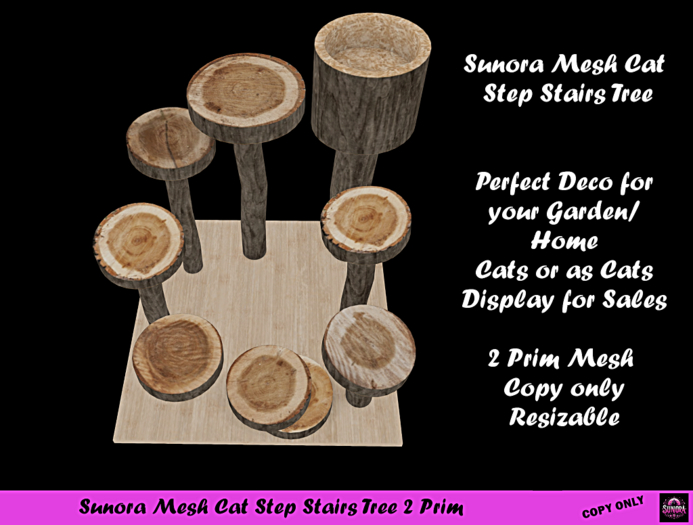 Sunora Mesh Cat Step Stairs Tree