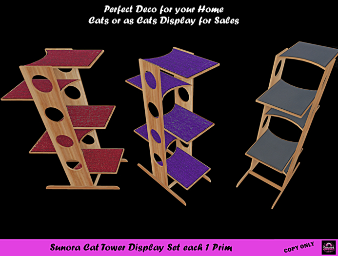 Sunora Cat Tower Display Set