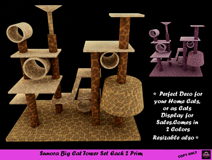 Sunora Big Cat Tower Set