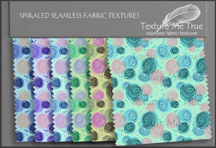 TMT Spiraled seamless fabric textures