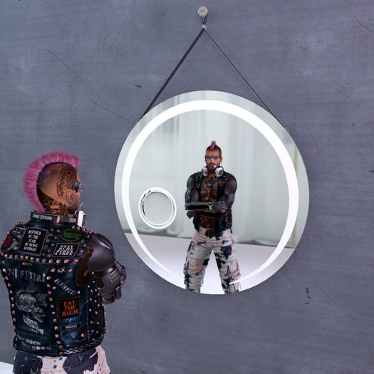 LSD Mirror "Appeso" - PBR-Materials & Realtime Reflections 