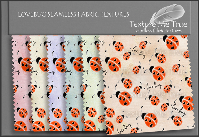 TMT Lovebug seamless fabric textures