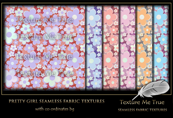 TMT Pretty Girl seamless fabric textures
