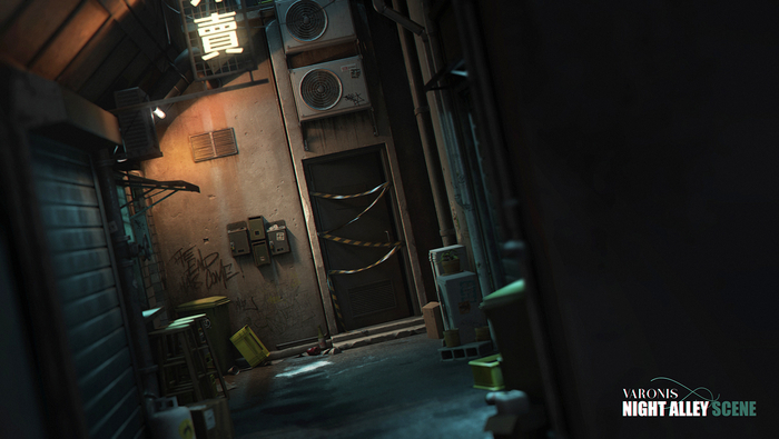 VARONIS - "Night Alley" Scene