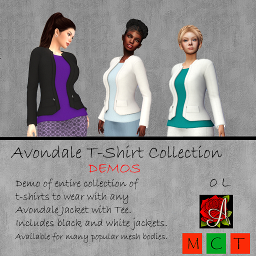 Avondale T-Shirt Collection DEMOS