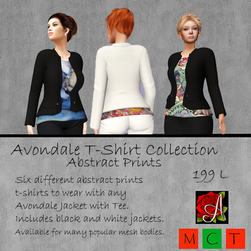 Avondale T-Shirt Collection Abstract Prints