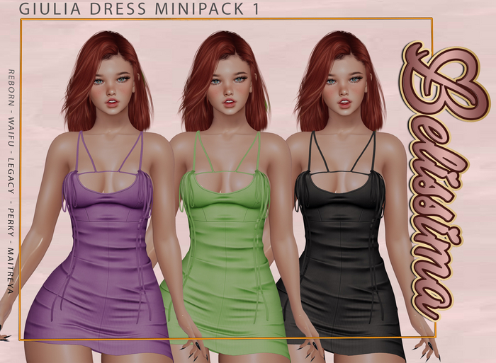[Belissima] GIULIA DRESS Minipack 1