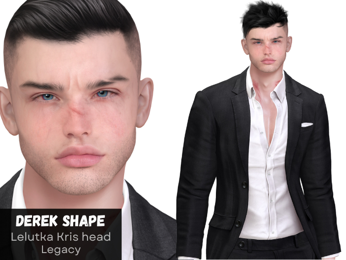 Second Life Marketplace - ⏩ [Stanley] Derek Shape Kris - Lelutka Kris ...