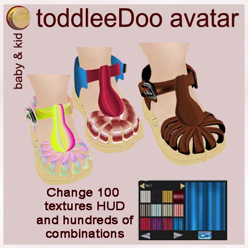 TODDLEEDOO Sandal MULTI WITH HUD 