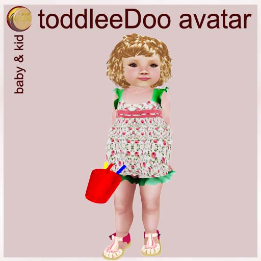 ToddleeDoo Swimsuit Floral 