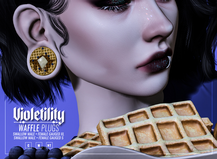 Violetility - Waffle Plugs