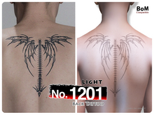 (Back Tattoo) No.1201 Light