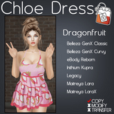 ~TL~ Chloe Dress Dragonfruit
