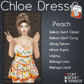 ~TL~ Chloe Dress Peach