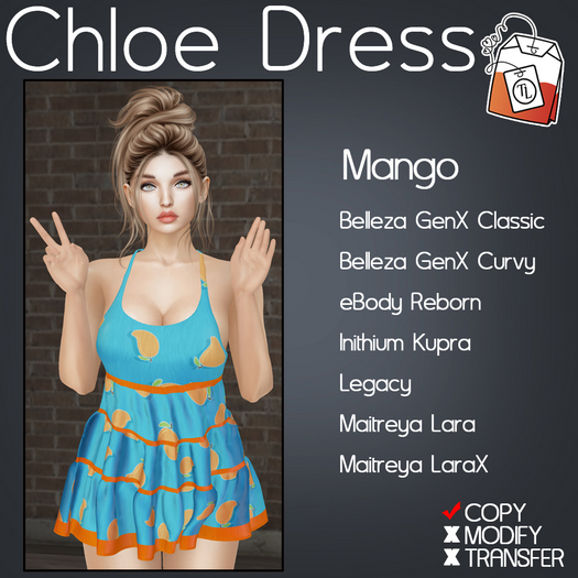 ~TL~ Chloe Dress Mango