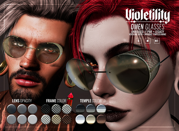 Violetility - Omen Glasses