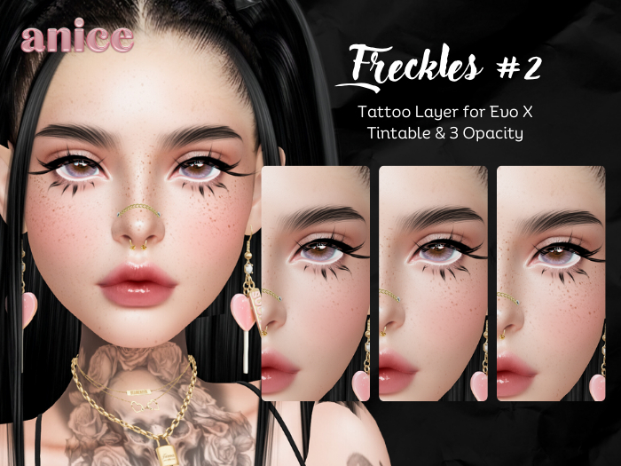 ANICE - Freckles Set #2