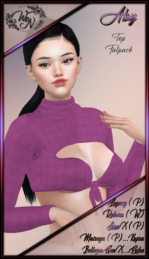 .:WoN:.Aby blouse Violet