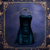 Navy Damask Angelic Dress LaraX