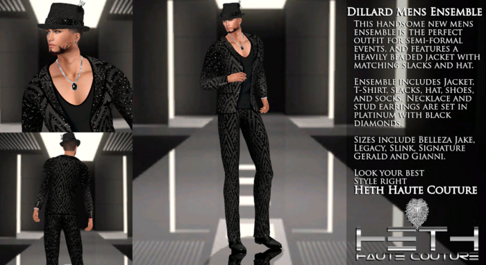 HHC - Dillard Men's Ensemble (Boxed)