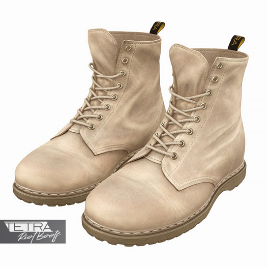 TETRA - Riot Boots & Socks (Ivory)