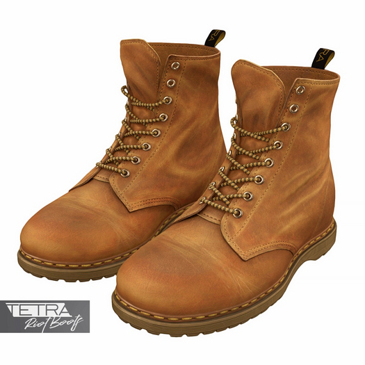 TETRA - Riot Boots & Socks (Mustard)