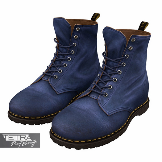 TETRA - Riot Boots & Socks (Navy)