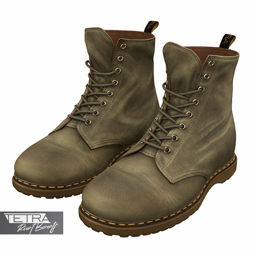 TETRA - Riot Boots & Socks (Olive)