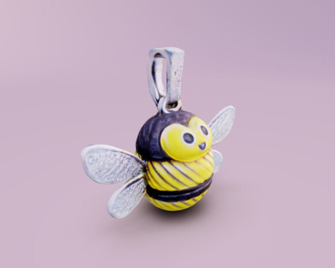 Bumble Bee Necklace