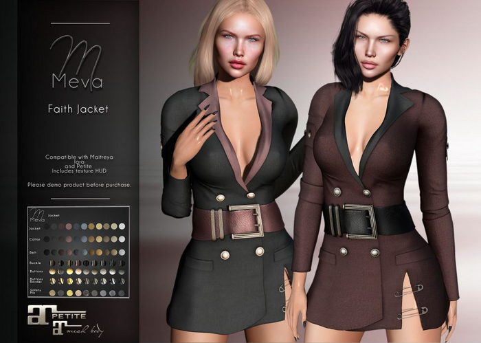 Meva Faith Jacket Demo Box [ Wear Me]
