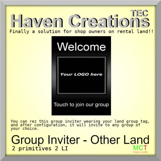 *HC* TEC Group Inviter - Other Land