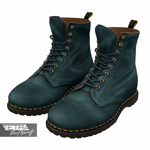 TETRA - Riot Boots & Socks (Teal)