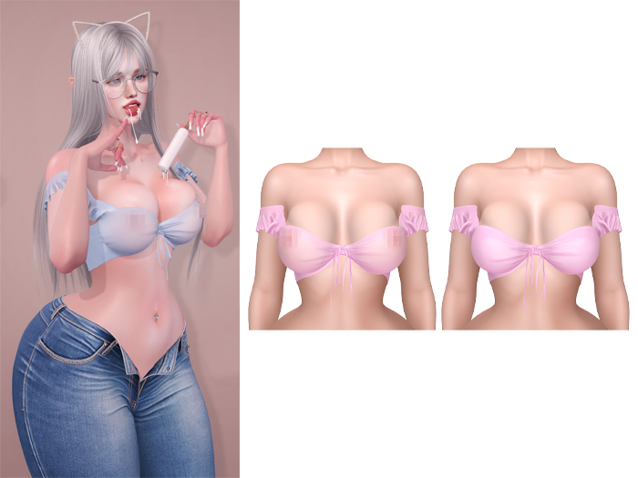 Mossu - Sienna Top - Fairy Pink 