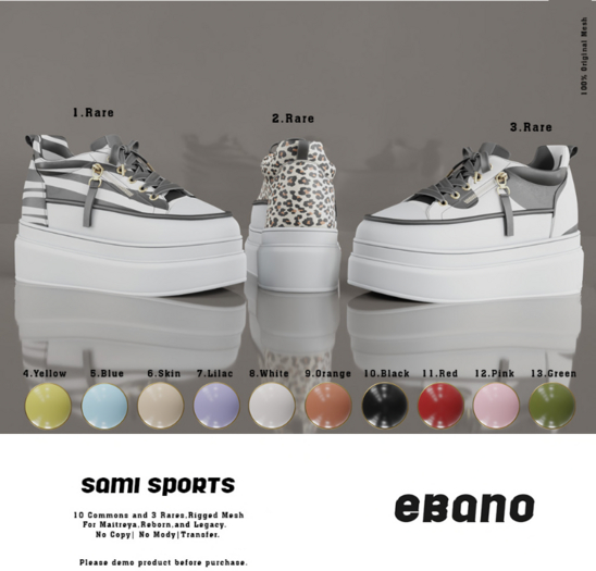 1-Ebano-Sami Sports MAITREYA RARE