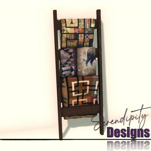 Serendipity Designs - Roanoke LR Quilt Ladder