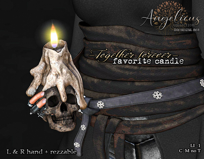 .AngelicUs. -Together forever - my favorite candle 