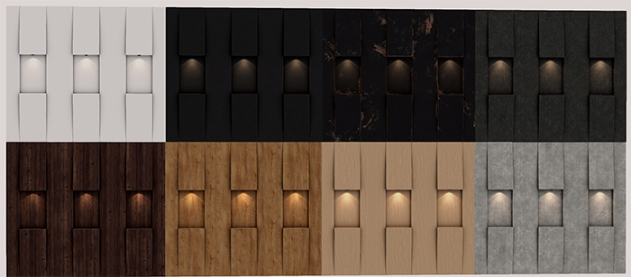 Youneed - Wall panel Piezi