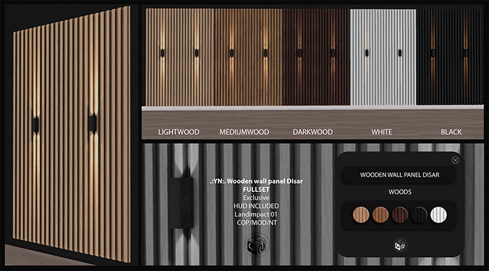 Youneed - Wooden wall panel Disar
