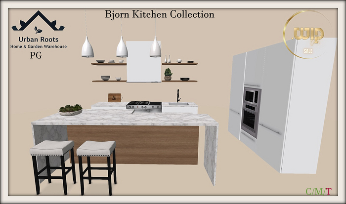 UR Bjorn Kitchen Collection (PG) 