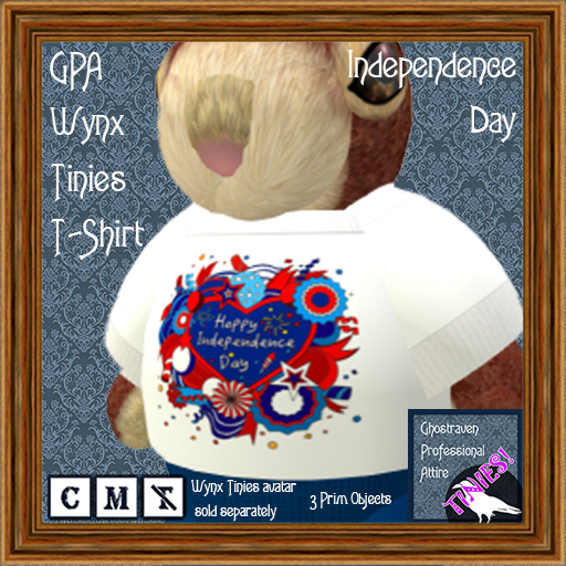 GPA Wynx Tinies T-Shirt - Independence Day Print
