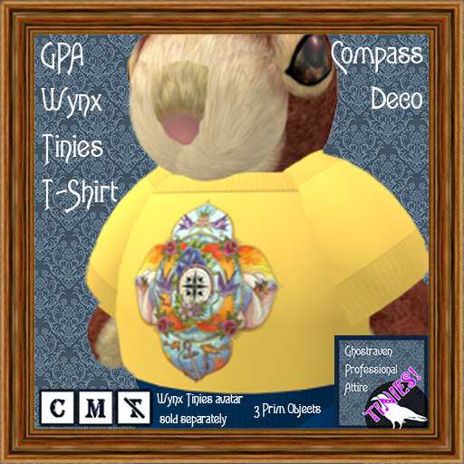 GPA Wynx Tinies T-Shirt - Compass Deco Print