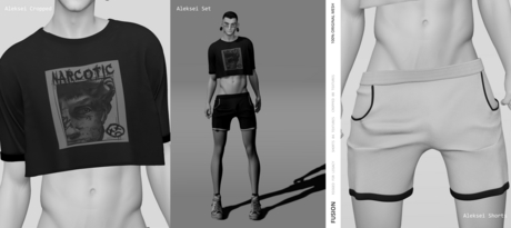 Second Life Marketplace - DEMO [Fusion] Aleksei Set