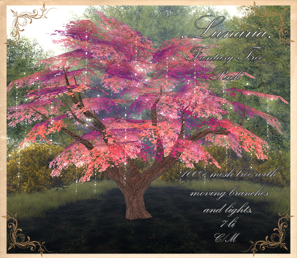 .Lunaria. Fantasy Tree - Pink 
