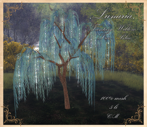 .Lunaria. Fantasy Willow - Blue 