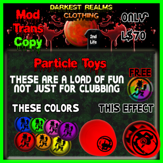 DRC - Glowing Hatchetman Particle Toy - Solid Colors Drop