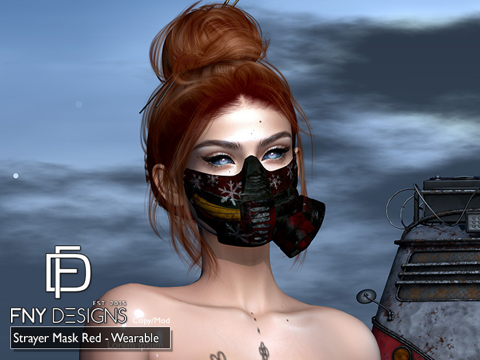 :FNY: Designs - Strayers Mask Xmas/Red