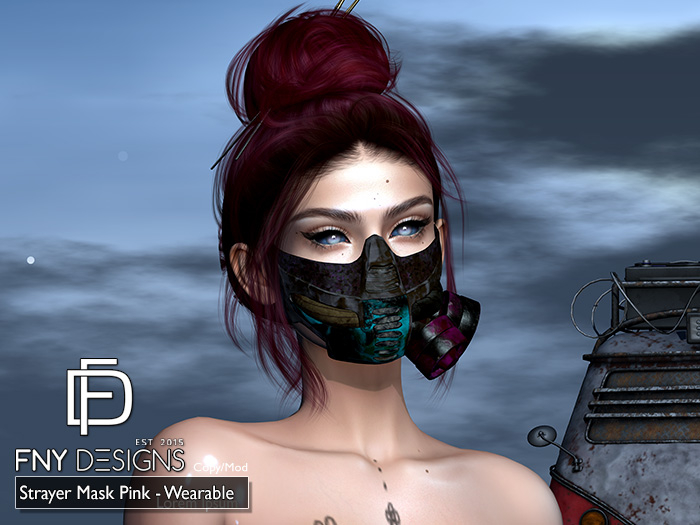 :FNY: Designs - Strayers Mask Pink