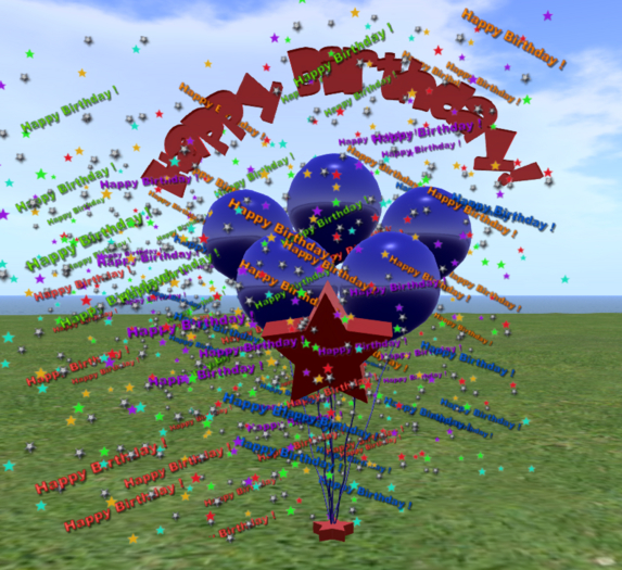 Happy Birthday Banner Balloons